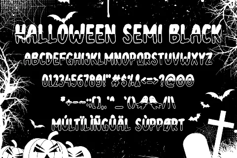 halloween font