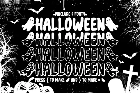 halloween font