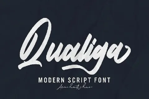 Qualiga font