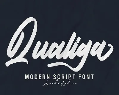 Qualiga font