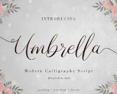 Umbrella Script font