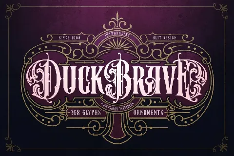 Duck Brave font