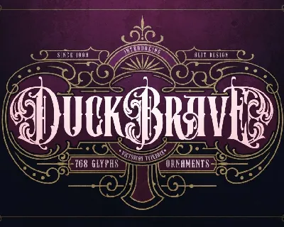 Duck Brave font