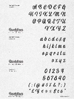 Borsigiana font