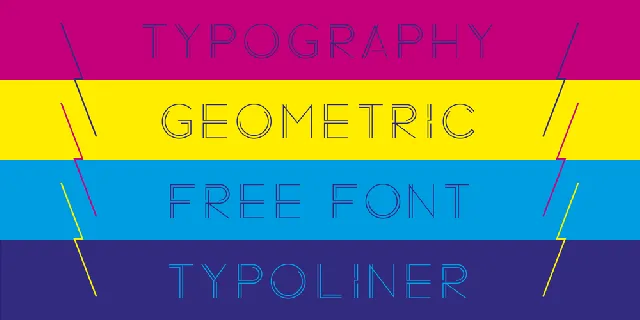 Typoliner-RW font
