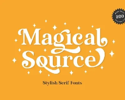 Magical Source font