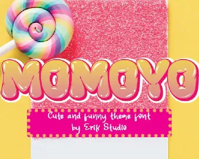 Momoyo Display font