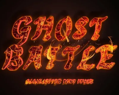 Ghost Battle font
