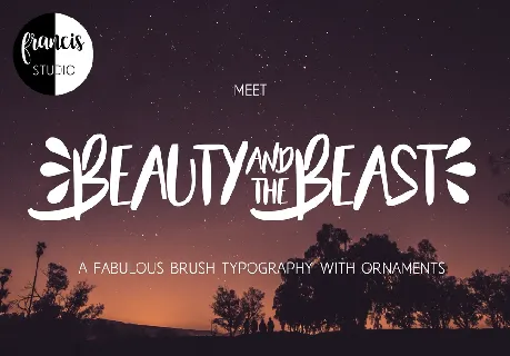 Beauty and the Beast Free Download font