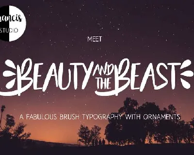 Beauty and the Beast Free Download font