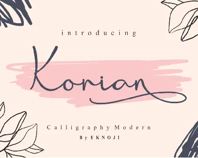 Korian font