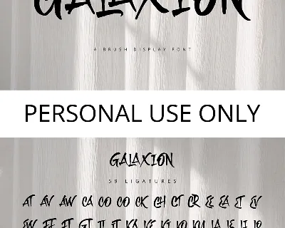 Galaxion font