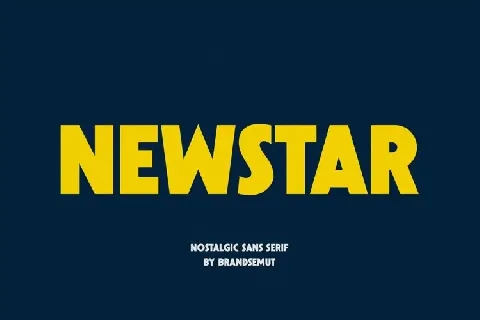 Newstar font