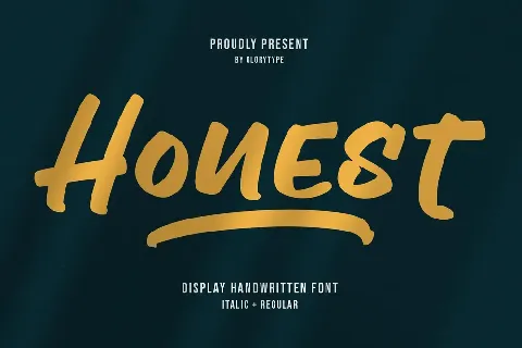 Honest font