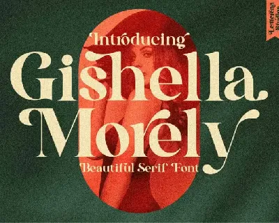 Gishella Morely Serif font