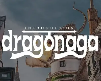 Dragonaga Display font