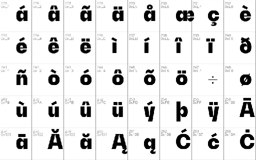 Bw Gradual Family font