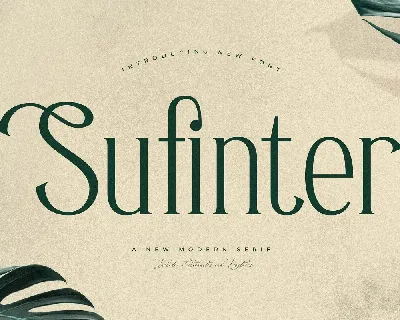 Sufinter font