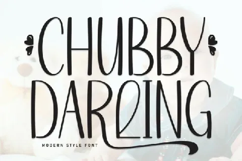 Chubby Darling Display font