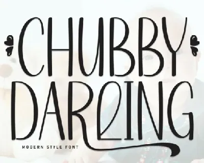 Chubby Darling Display font