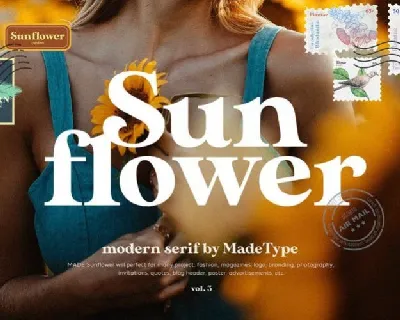 Sunflower font