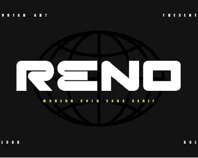 Reno font
