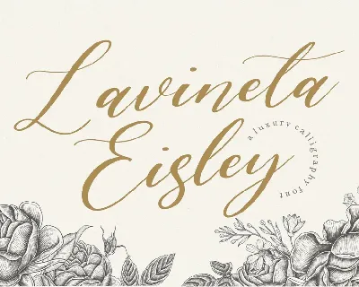 Lavineta Eisley font