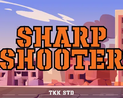 Sharpshooter font