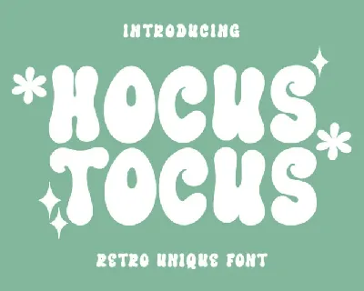 Hocus Tocus font