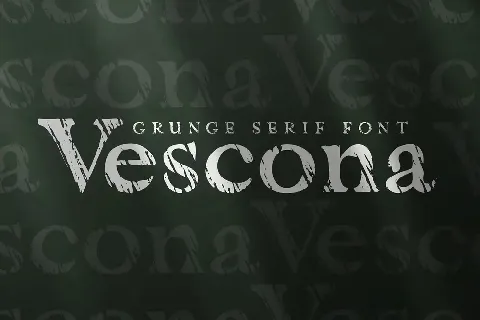 Vescona font