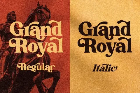 Grand Royal Serif font