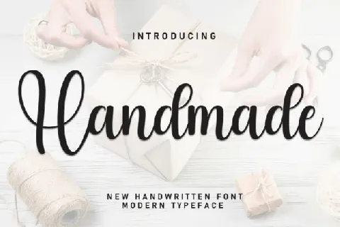 Handmade Calligraphy font