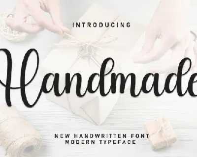 Handmade Calligraphy font