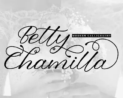 Betty Chamilla font