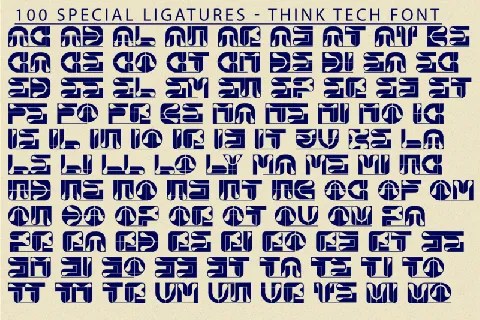 Think Tech font