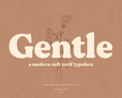 MADE Gentle Serif font