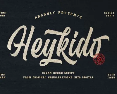 Heykido Duo font