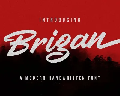 Brigan Bold Script font