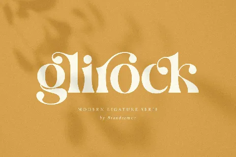 Glirock font
