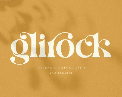 Glirock font