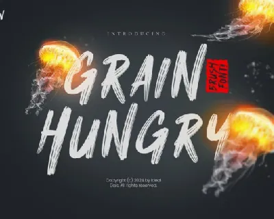 Grain Hungry font