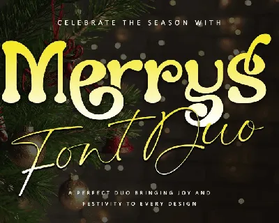 Merrys-Personal use font