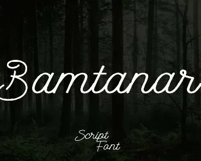 Bamtanar font