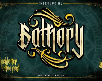 Bathory font