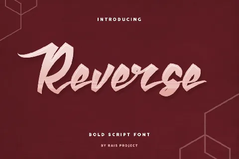 Reverse Demo font