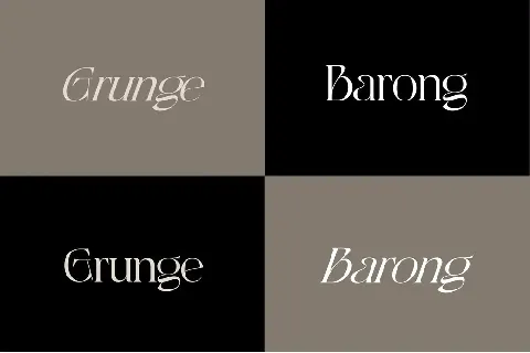 Baket Fashion - Demo Version font