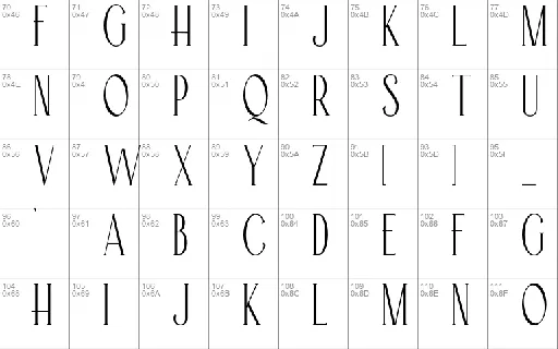 Rosseta Serif font