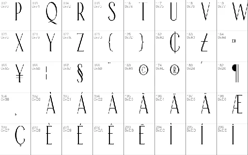 Rosseta Serif font