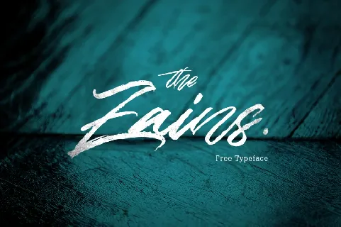 The Zains Typeface Free font