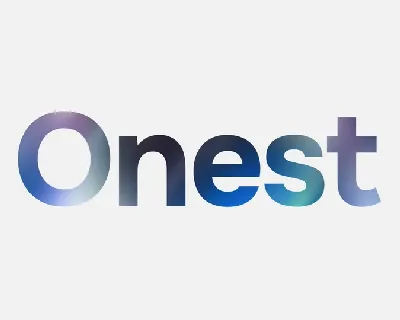 Onest font